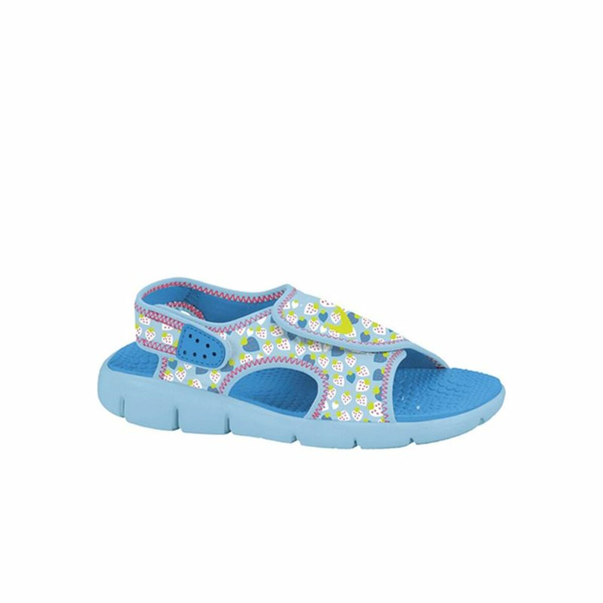 Nike Flip Flops for Children Sunay Adjust Girls' Clothing - Blue