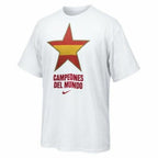 Nike Estrella España Campeones Del Mundo Men's T-Shirt - White - product image 2