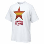 Nike Estrella España Campeones Del Mundo Men's T-Shirt - White - product image 3