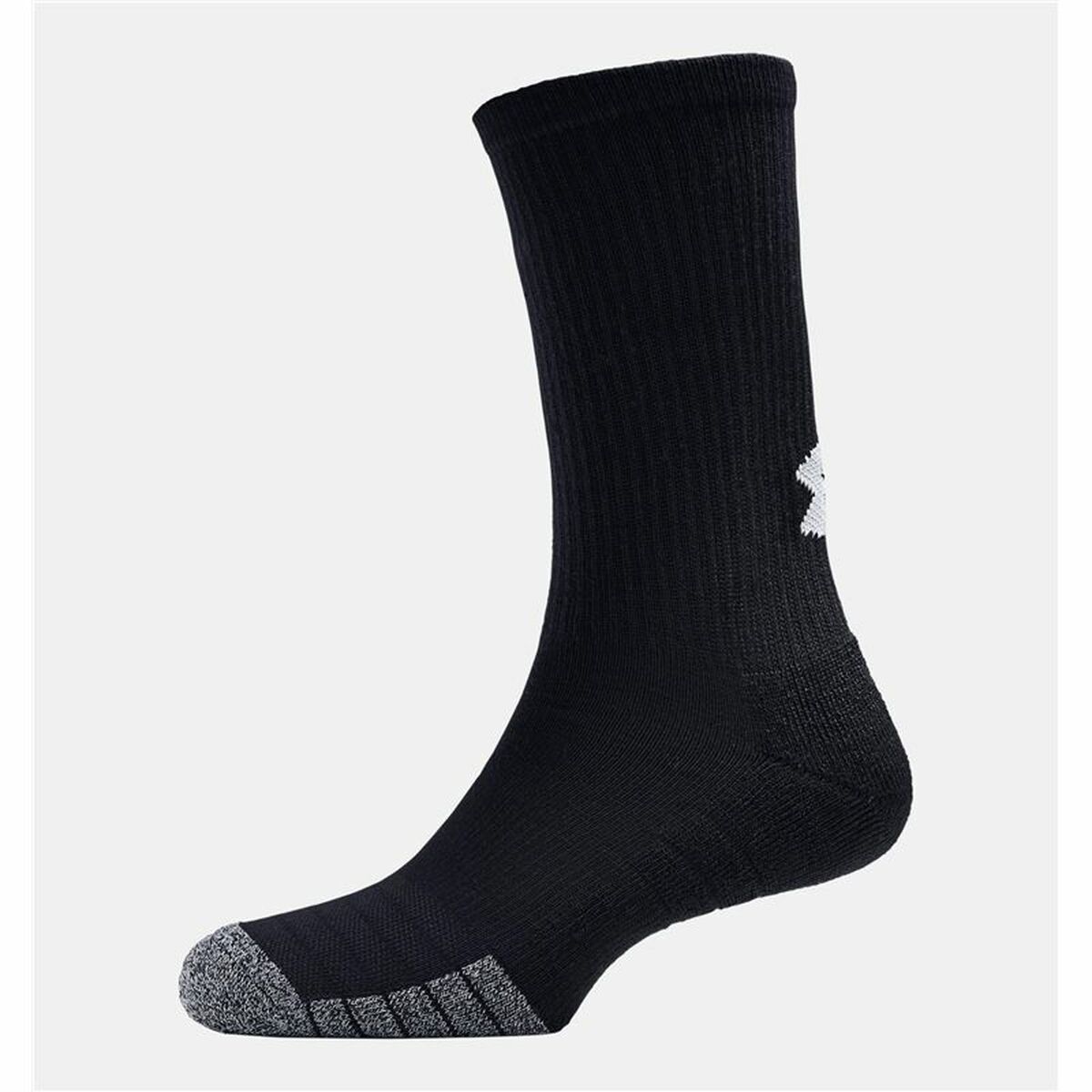 Under Armour Socks Heatgear Crew 1346751-001 3 pairs Schwarz – Produktansicht 6