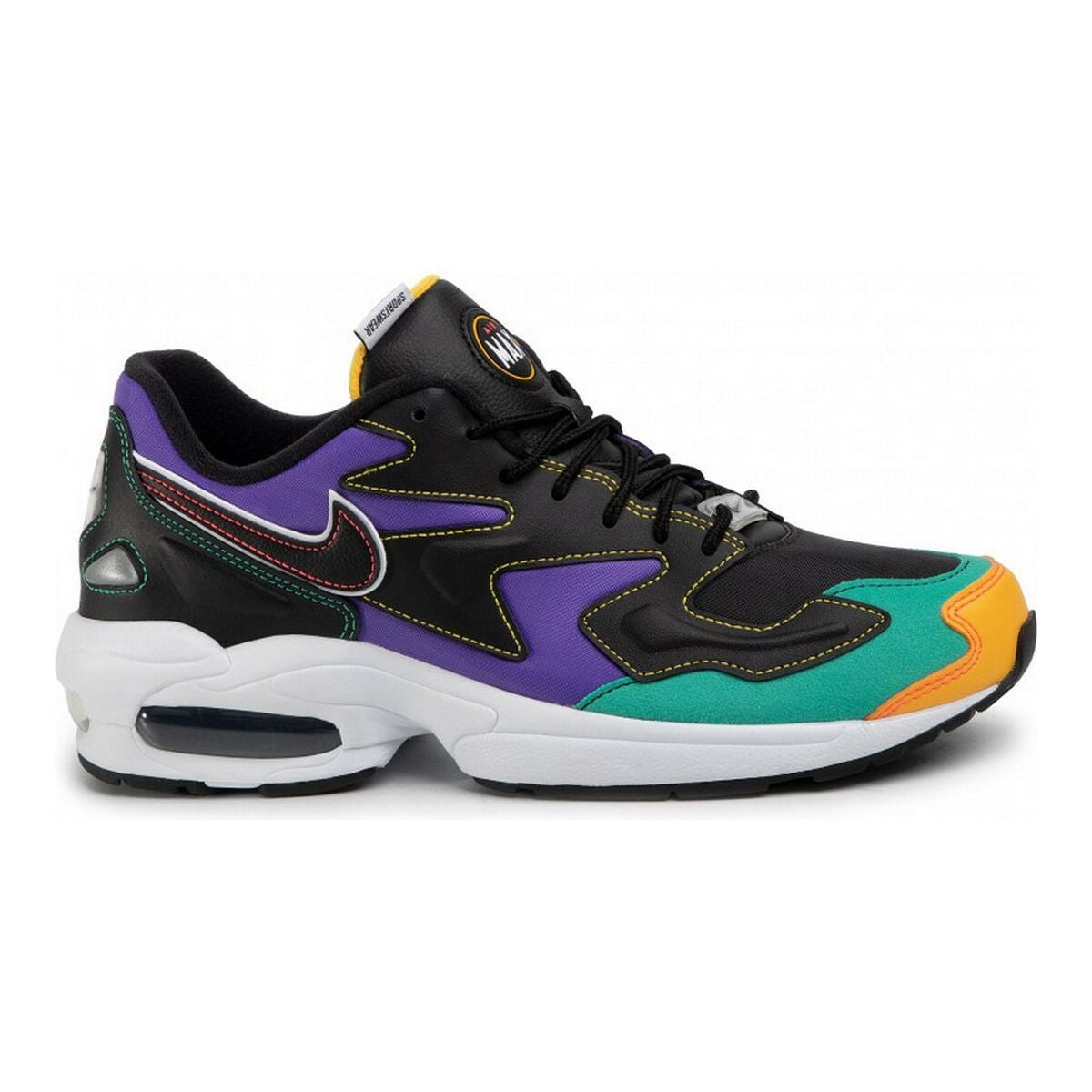 Nike AIR MAX2 LIGHT PRM BV0987 023 Men's Trainers - Black