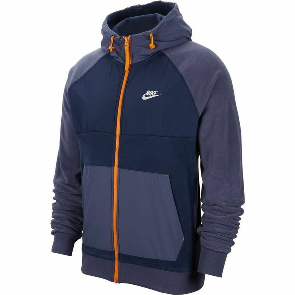 Nike Sportswear Men's Jacket - Dark Blue - product image 3