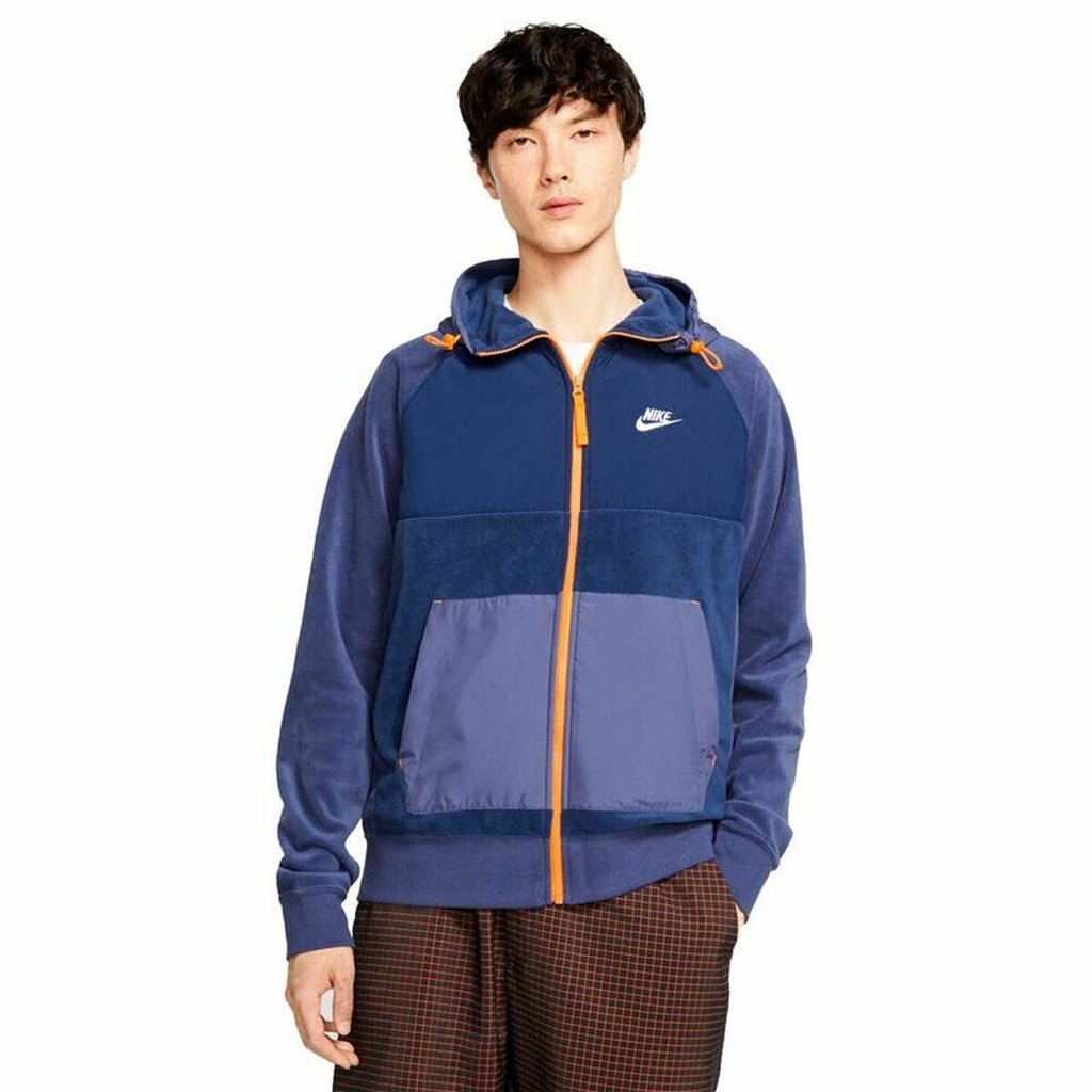 Nike Sportswear Men's Jacket - Dark Blue - product image 9