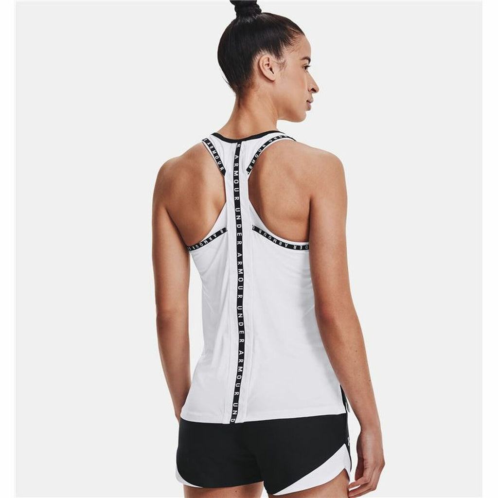 Under Armour Tank Top Damen Knockout Weiß – Produktansicht 6