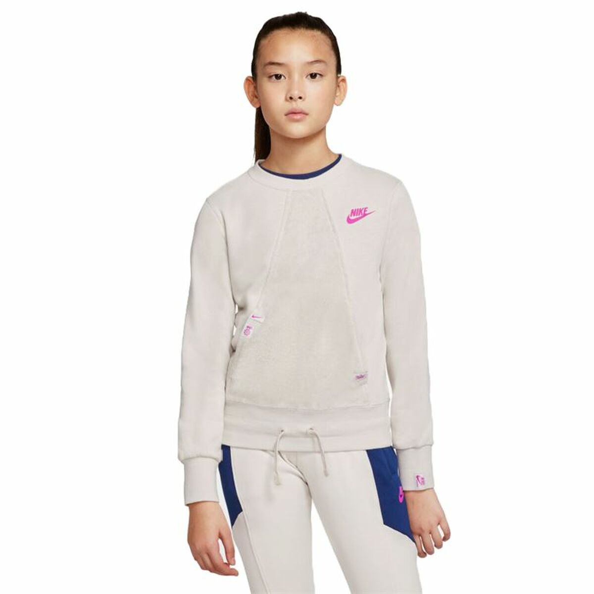 Nike Hoodless for Heritage Girls' Hoodie - Beige - product image 30