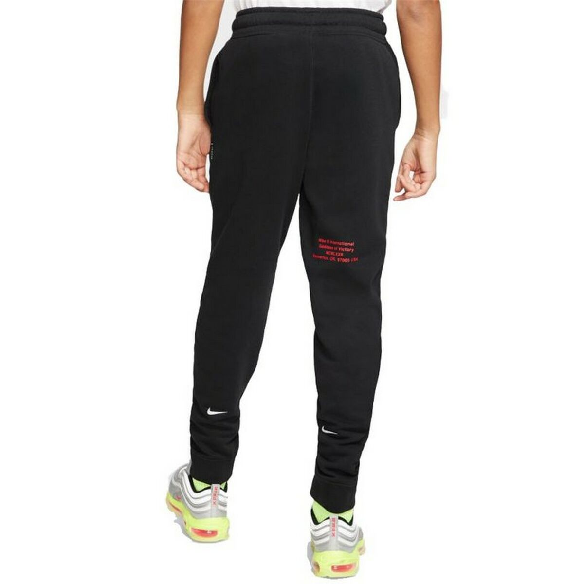 Nike Swoosh Boys' Track Pants - Black - product image 17