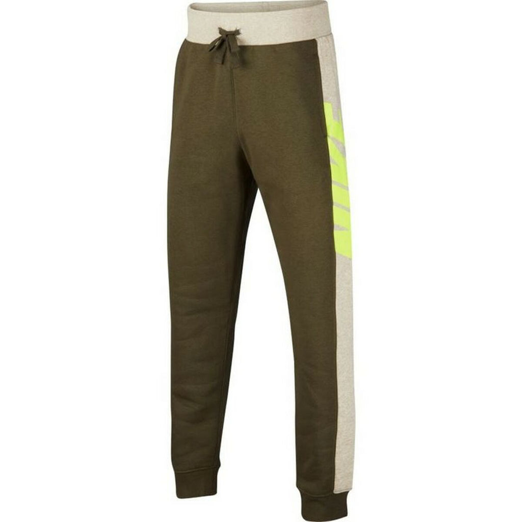 Nike Fleece Boys' Track Pants - Olive