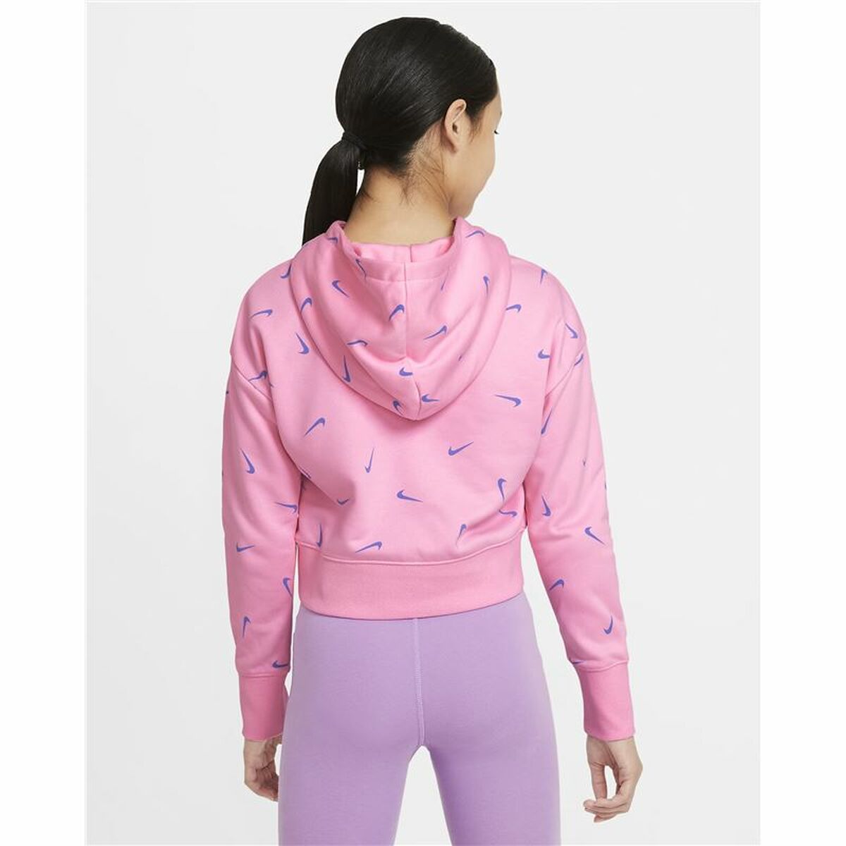 Nike Print Girls' Hoodie - Pink - product image 20