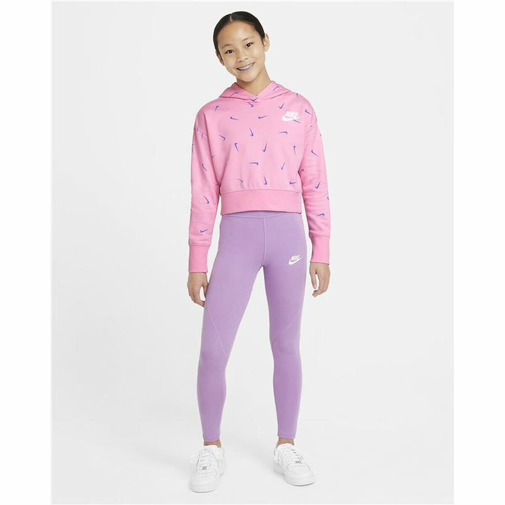 Nike Print Girls' Hoodie - Pink - product image 17