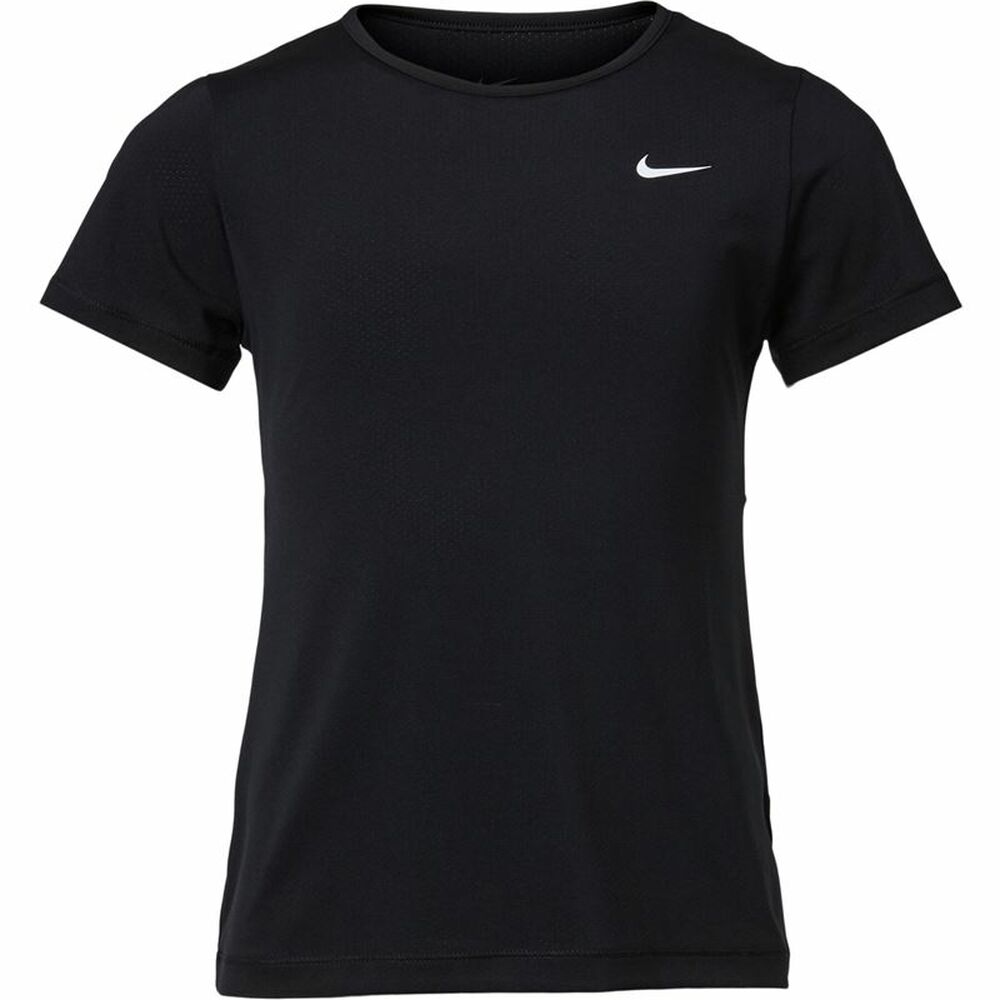 Nike Pro 92 % Polyester 8 % Spandex Girls' T-Shirt - Black