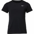 Nike Pro 92 % Polyester 8 % Spandex Girls' T-Shirt - Black
