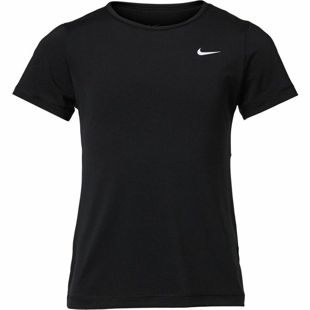 Nike Pro 92 % Polyester 8 % Spandex Girls' T-Shirt - Black - product image 2