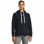 Under Armour Damen Hoodie Rival Fleece Marineblau Blau – Produktansicht 24