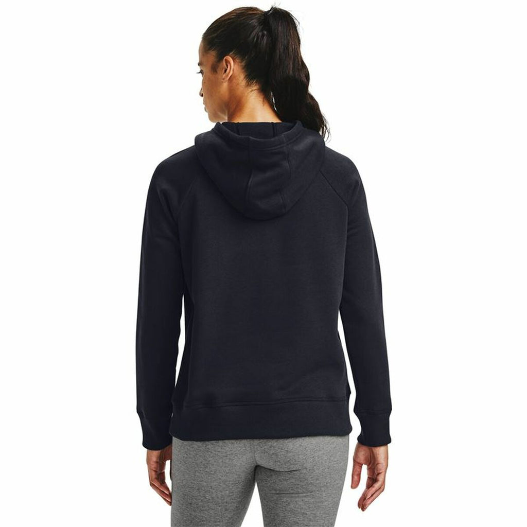 Under Armour Damen Hoodie Rival Fleece Marineblau Blau – Produktansicht 17