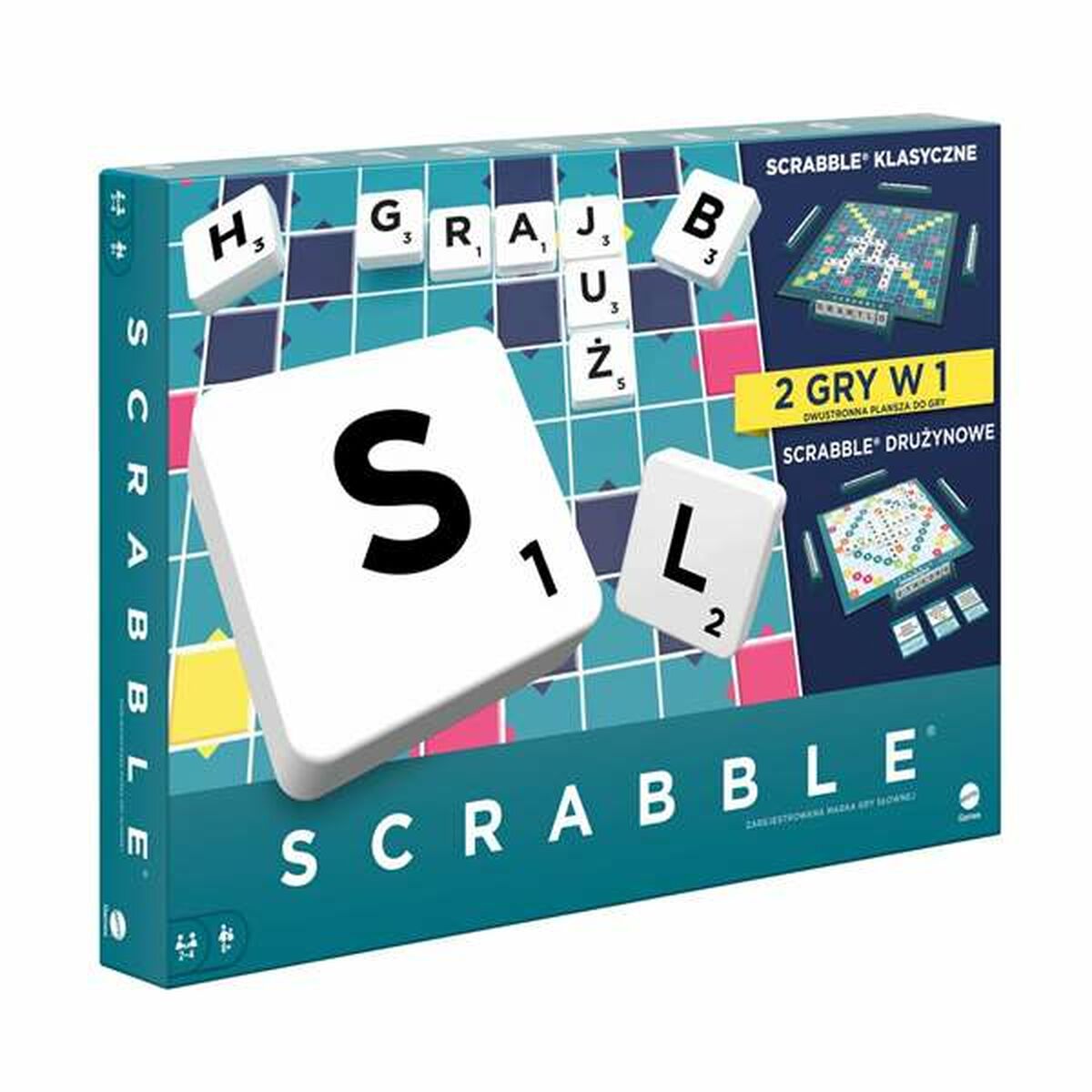 Mattel Brettspiel Scrabble ES – Produktansicht 1