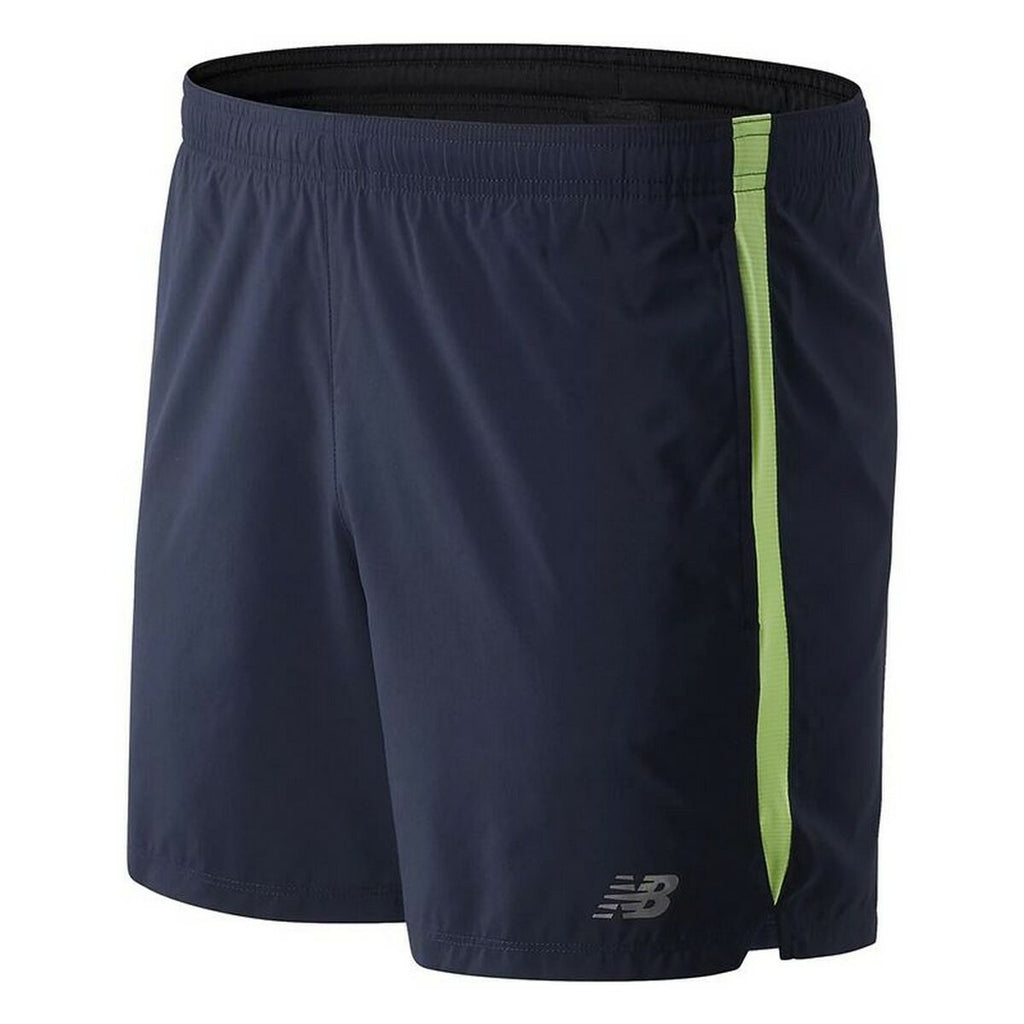 New Balance Herren Sportshorts Accelerate 5 In Dunkelblau – S