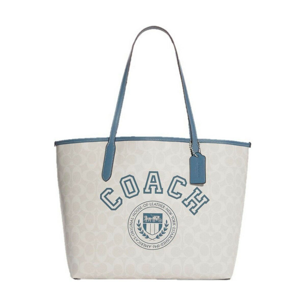Coach Damenhandtasche CB869-SVUOB Weiß (44 x 27 x 14 cm) – Produktansicht 2