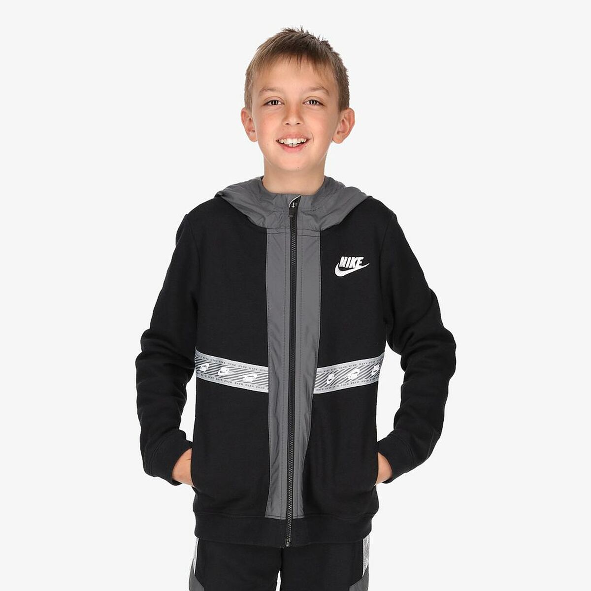 Nike Cotton Kids' Jacket - Black - product image 2