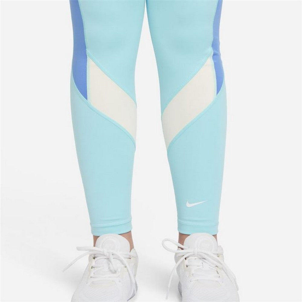 Nike Dri-FIT One Girls' Leggings - Aquamarine - product image 19