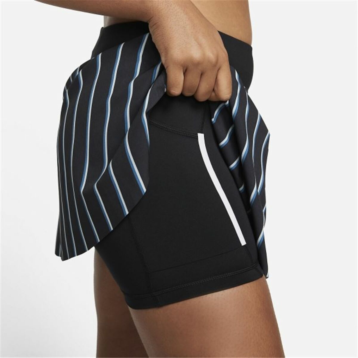 Nike Tennis Skirt Club Stripes Women's Skirt - Black - product image 3