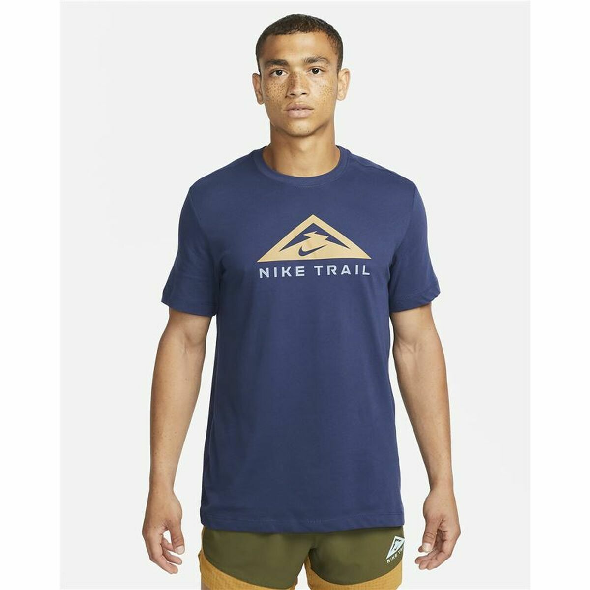 Nike Short-sleeve Pro Dri-FIT M Men's T-Shirt - Blue