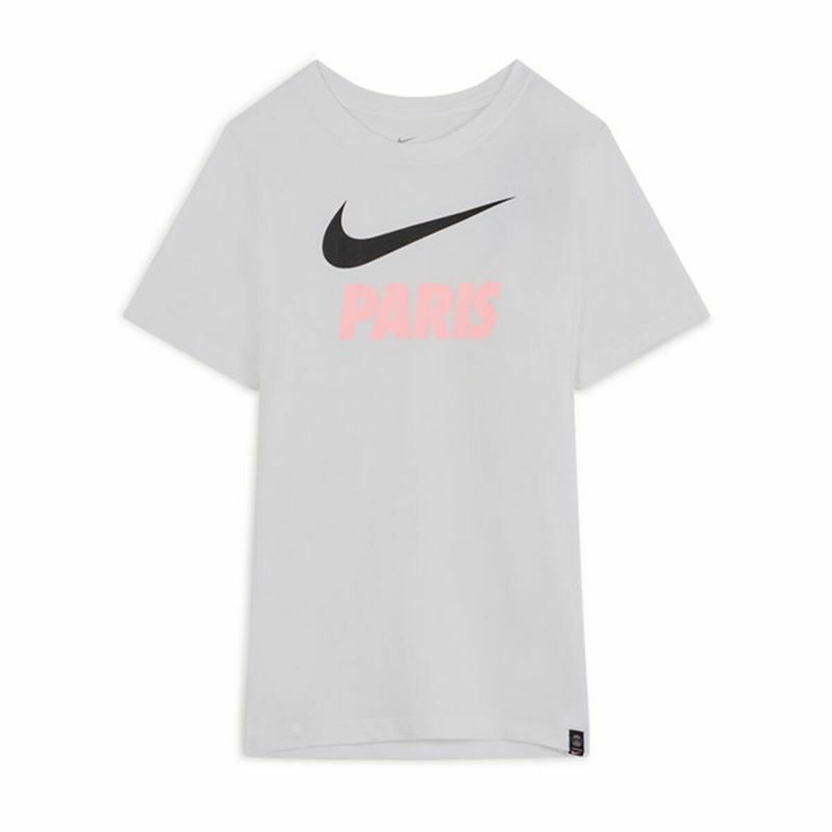 Nike PSG Swoosh Club Kids' T-Shirt - White - product image 3
