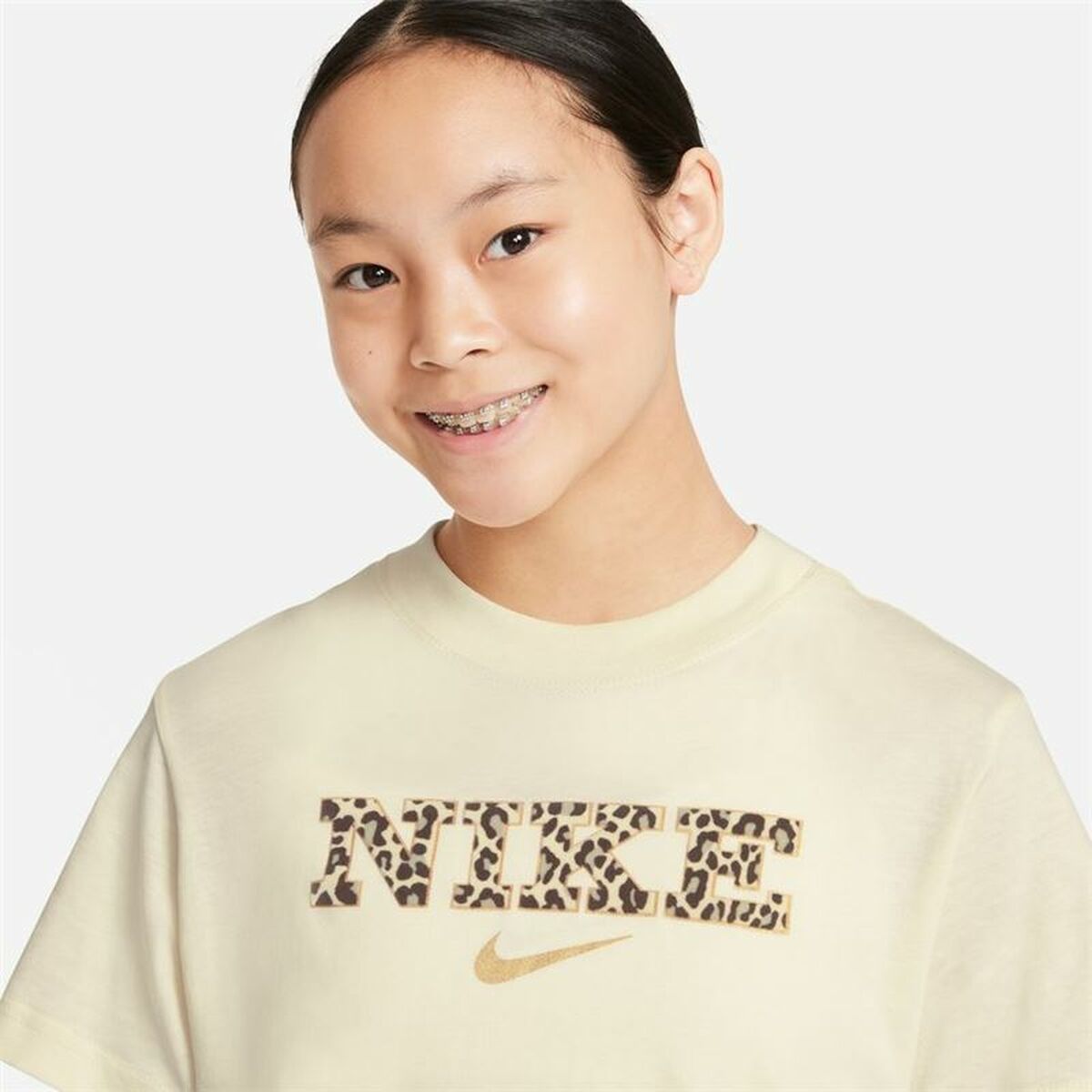 Nike Sportswear Girls' T-Shirt - Beige - product image 12