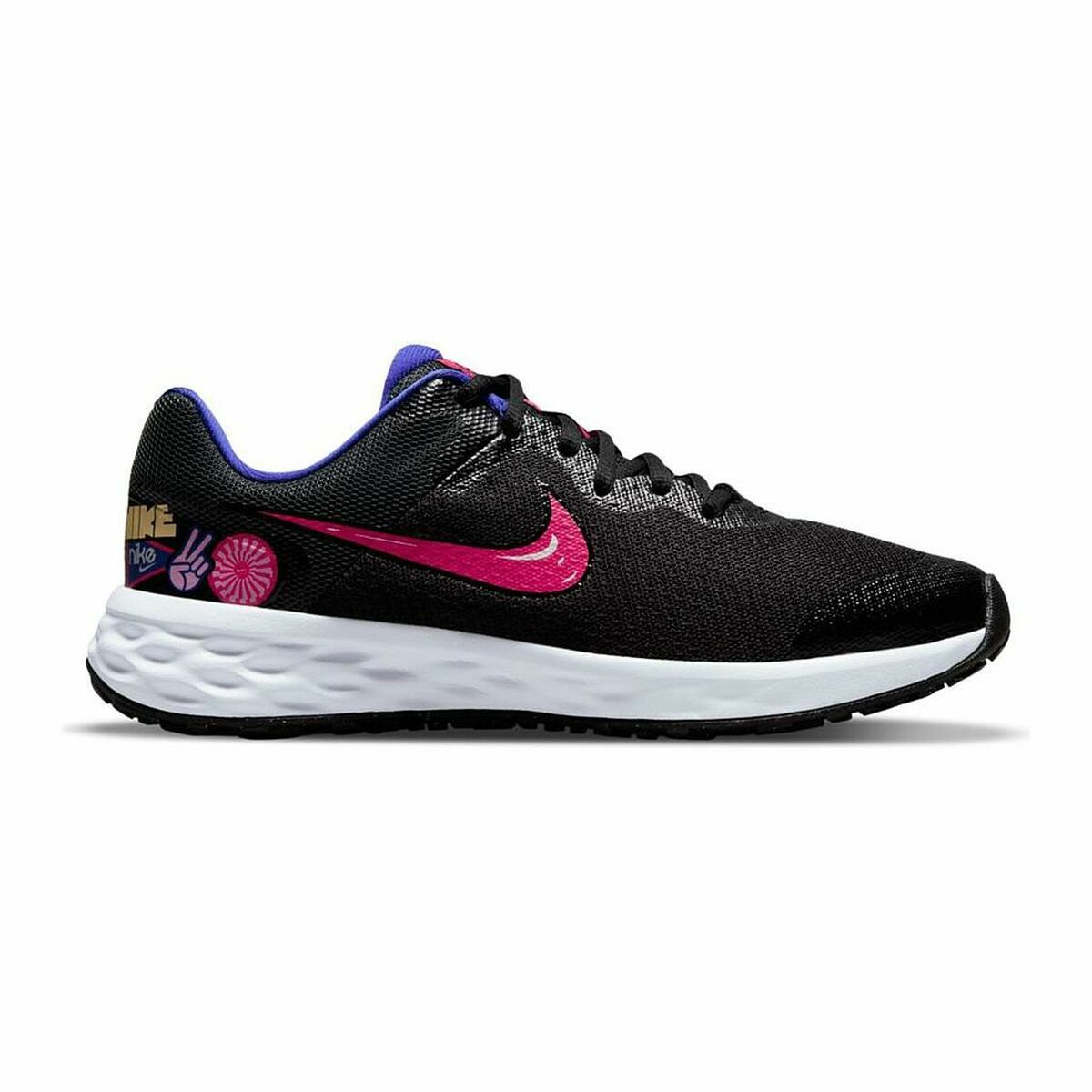 Nike DD1104 013 REVOLUTION 6 Girls' Trainers - Black