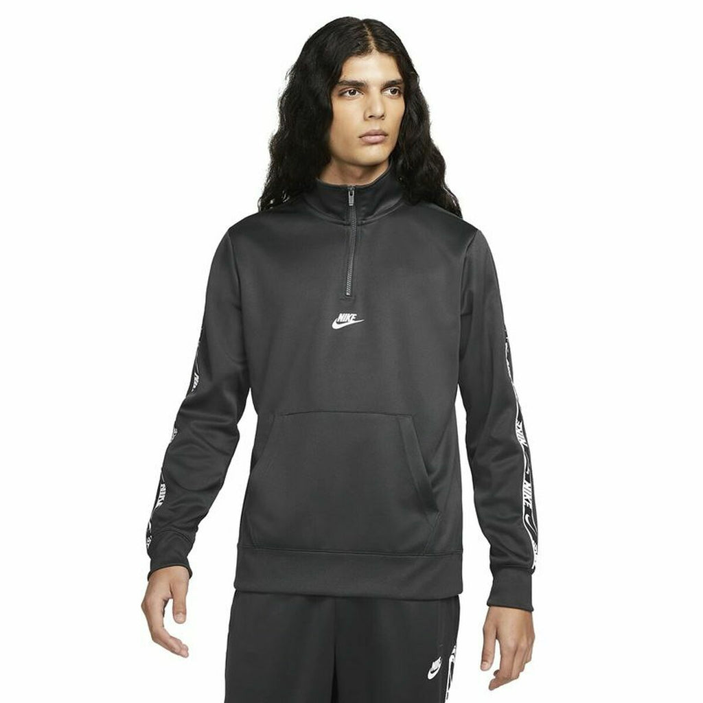 Nike Without Hood Sportswear Men's Hoodie - Dark Grey - product image 4