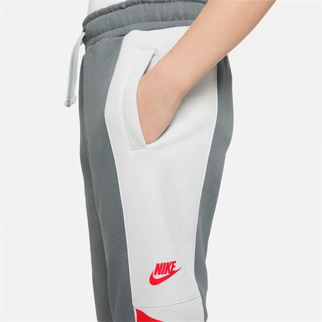 Nike Sportswear Dark Boys' Track Pants - White, Dark Grey - product image 14