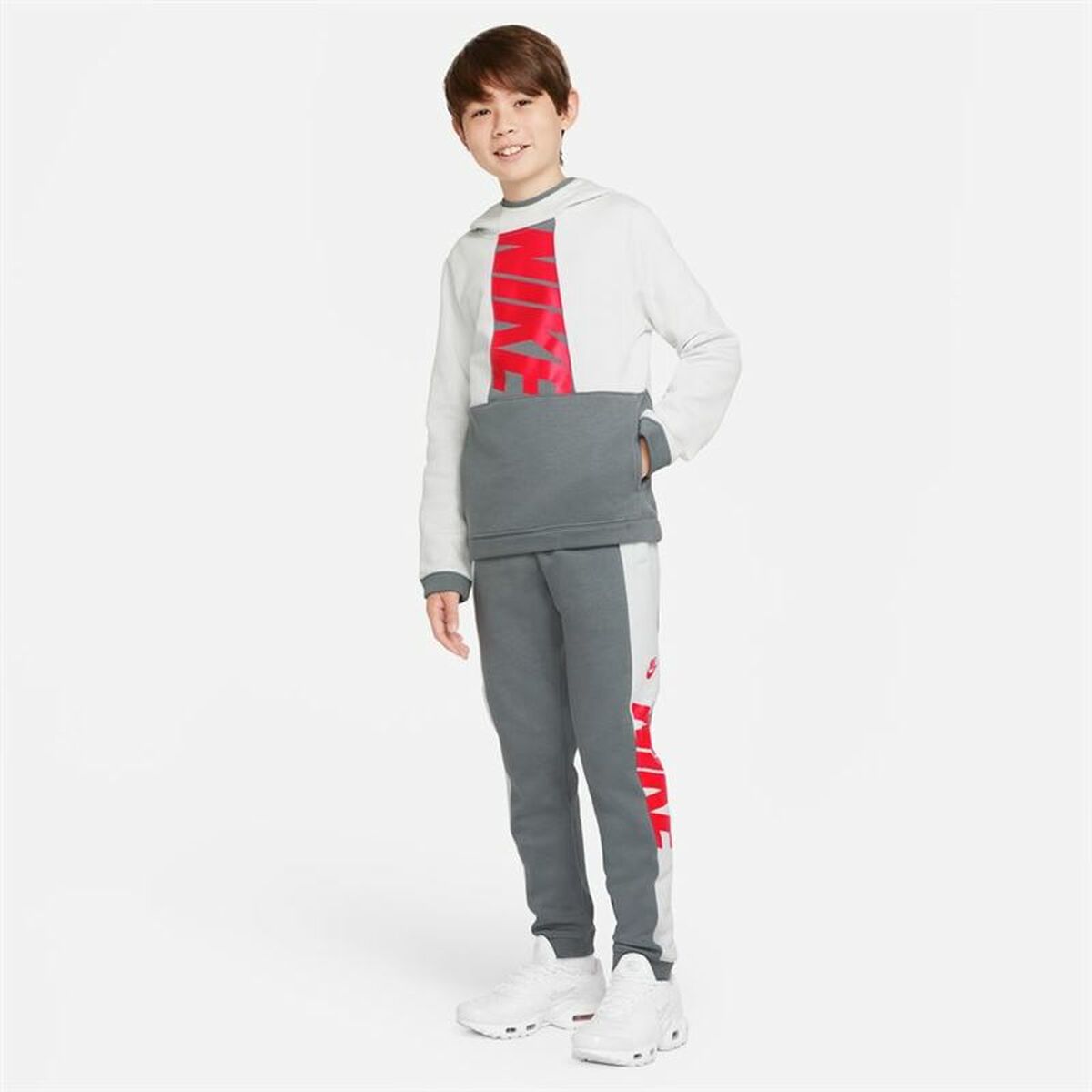 Nike Sportswear Dark Boys' Track Pants - White, Dark Grey - product image 27
