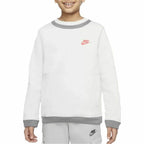 Nike Without Hood Amplify Boys' Hoodie - White