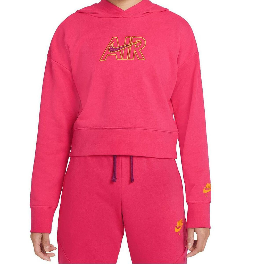 Nike CROP DM8372 666 Kids' Hoodie - Pink, White - product image 2