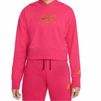 Nike CROP DM8372 666 Kids' Hoodie - Pink, White - product image 9