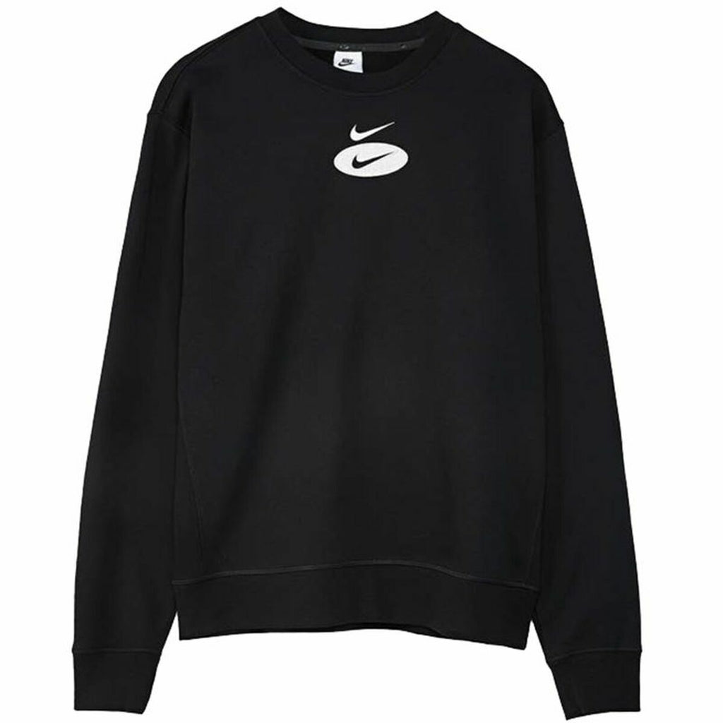 Nike Without Hood Swoosh League Men's Hoodie - Black