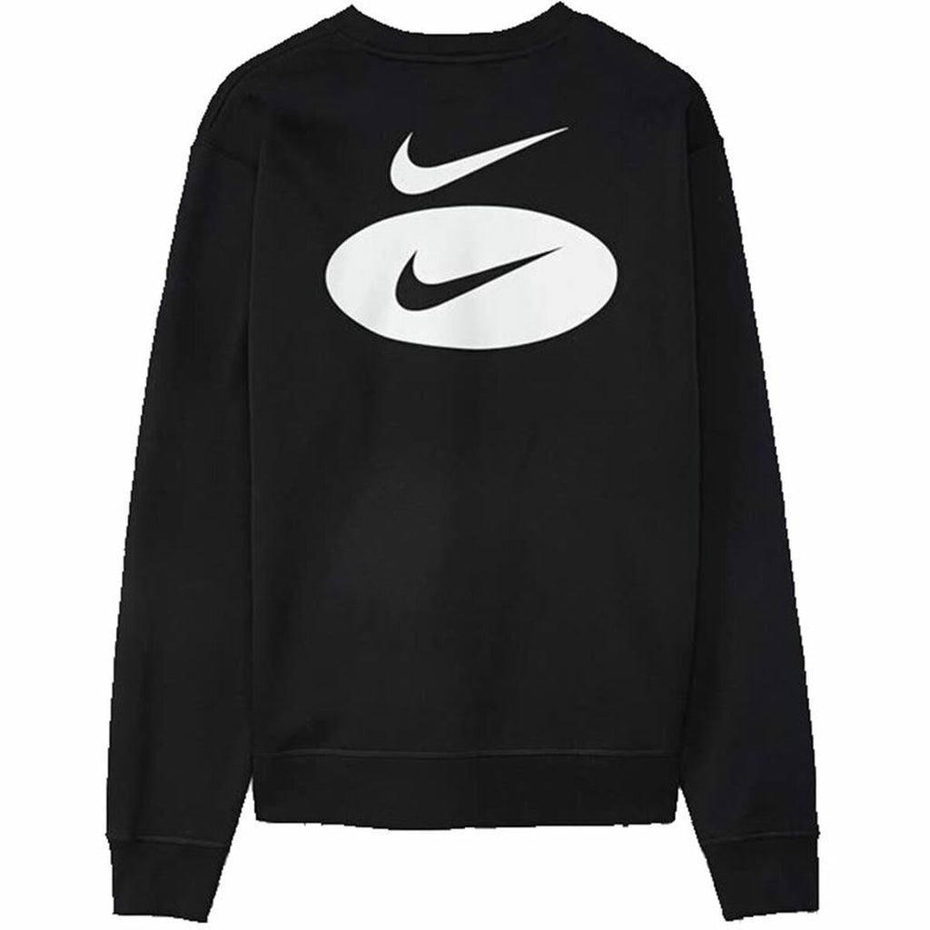 Nike Without Hood Swoosh League Men's Hoodie - Black - product image 8