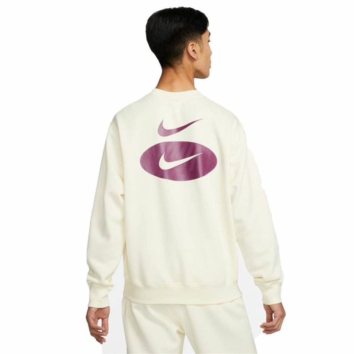 Nike Without Hood Swoosh League Men's Hoodie - White - product image 7