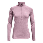 Under Armour Damen SweatShirt ohne Kapuze Tech Plum – Produktansicht 3