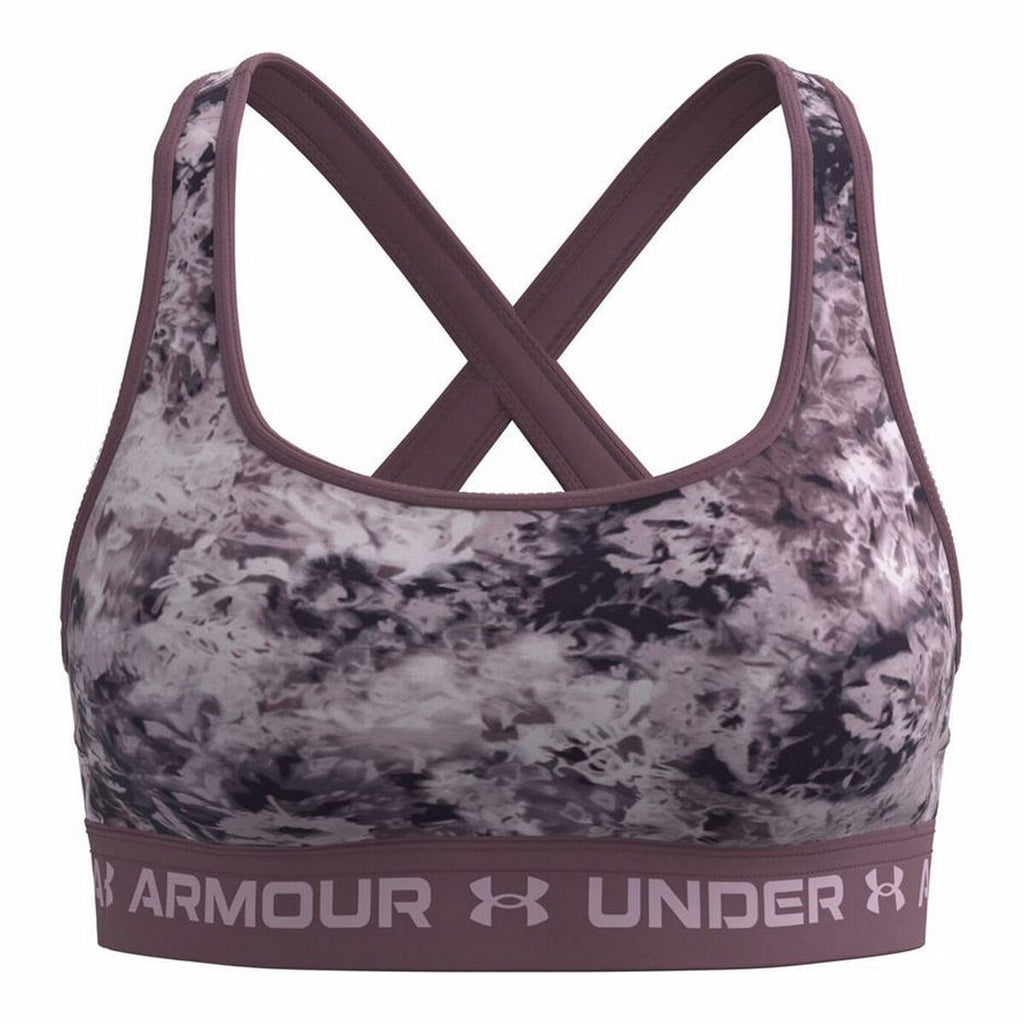Under Armour Bra Mid Crossback Women's Sports & Outdoors - Brown