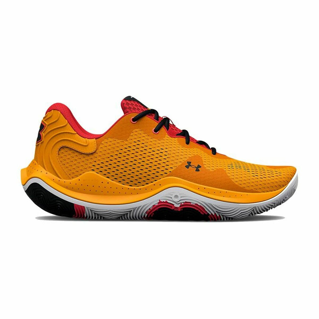 Under Armour Spawn 4 Men's Basketball Shoes - Orange - product image 3