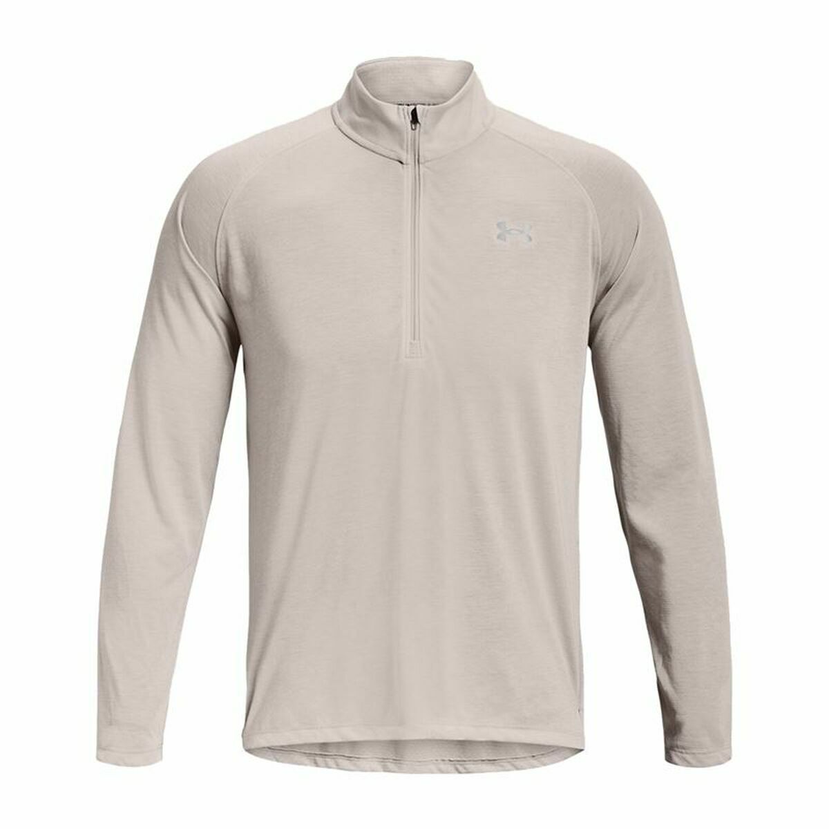 Under Armour Herren-Langarm-T-Shirt Streaker Run Beige – XL