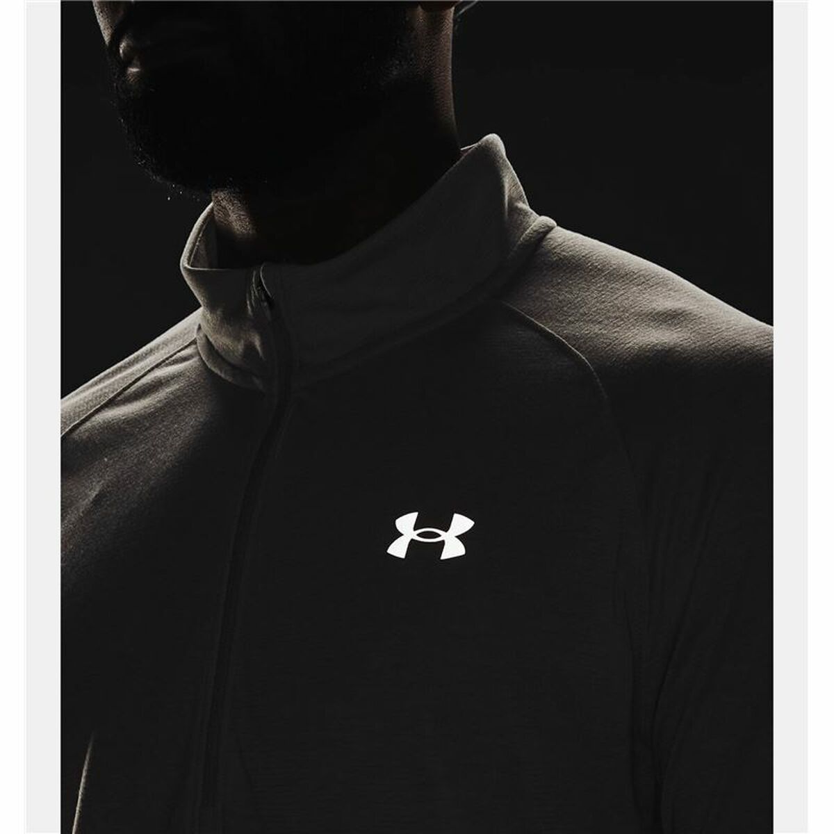 Under Armour Herren-Langarm-T-Shirt Streaker Run Beige