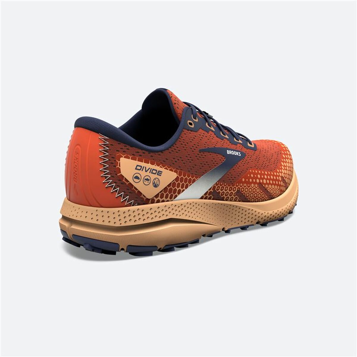 Brooks Divide 3 Men's Running Shoes - Orange - product image 6