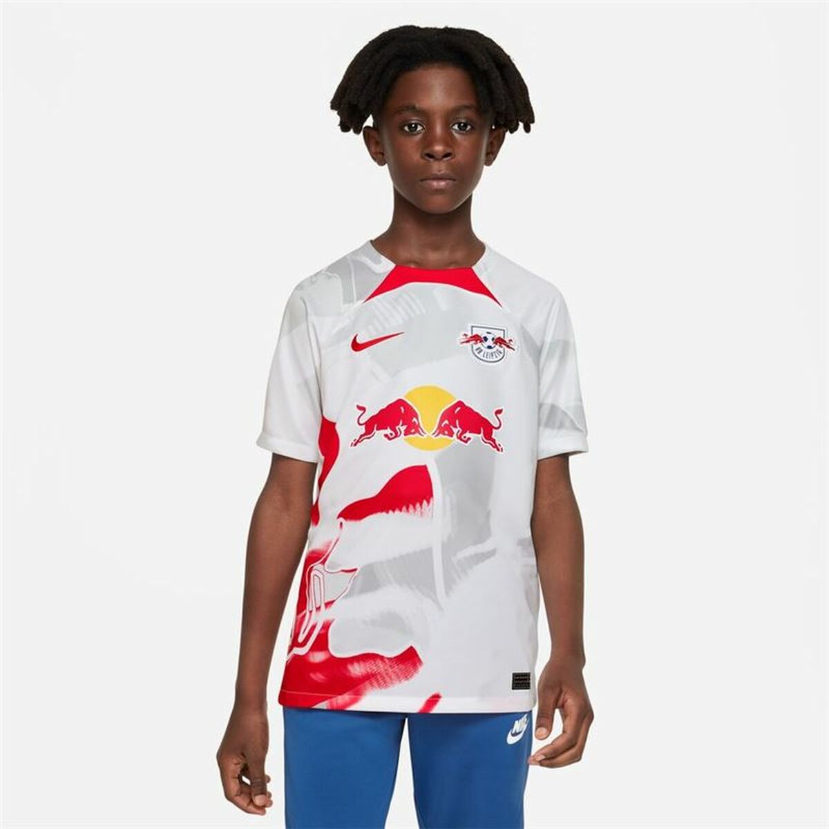 Nike Short-sleeved Stadium RB 1 Boys' Football Shirt - White - product image 12