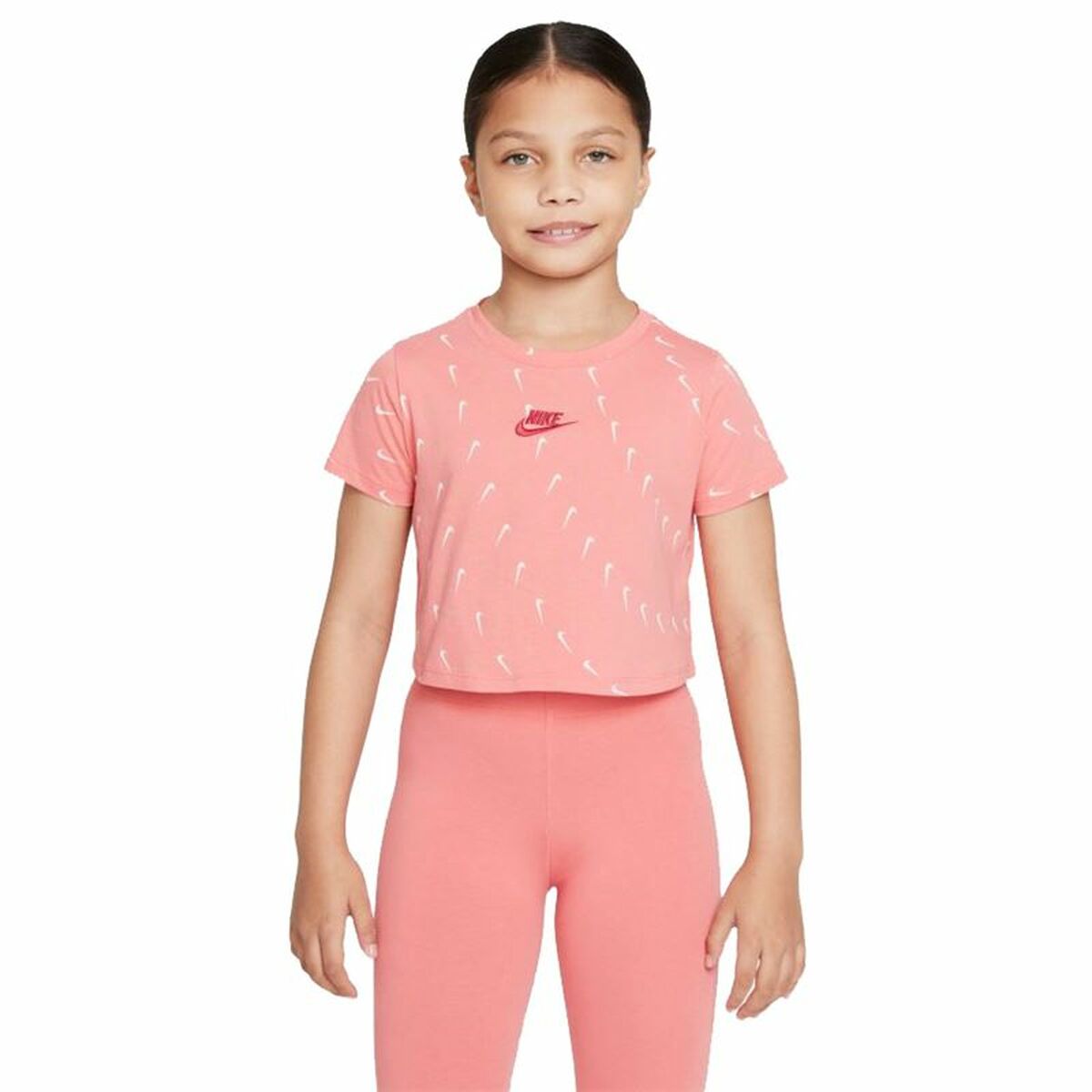 Nike Sportswear Girls' T-Shirt - Salmon - product image 2