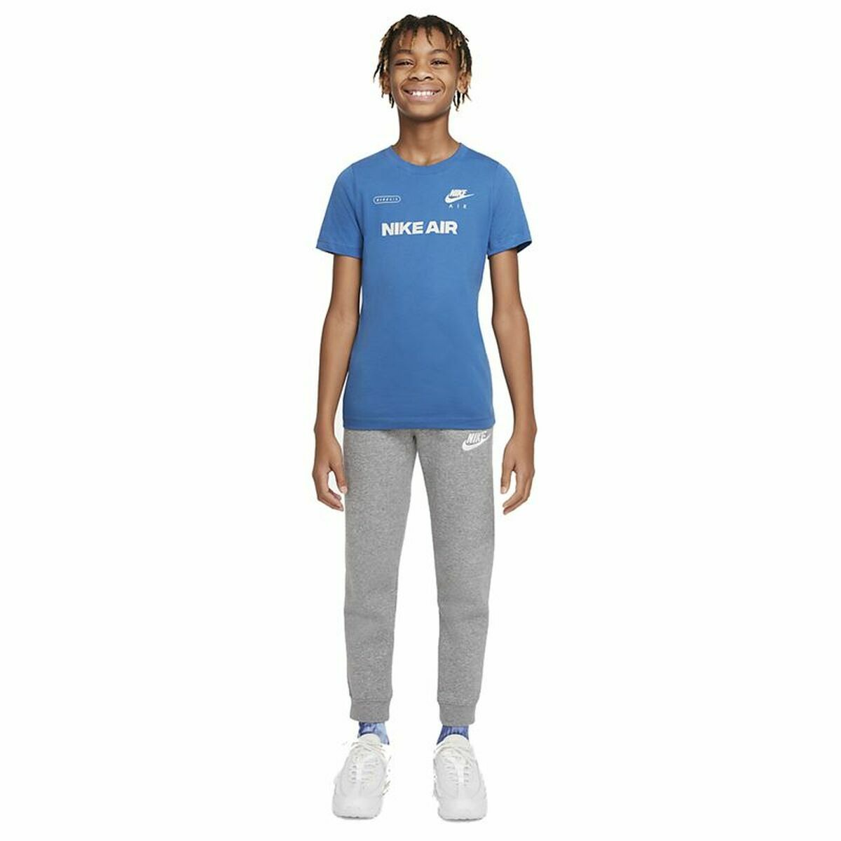 Nike Air Boys' T-Shirt - Blue