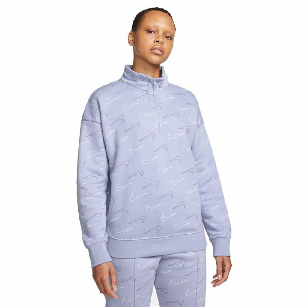 Nike Without Hood Women's Hoodie - Lilac