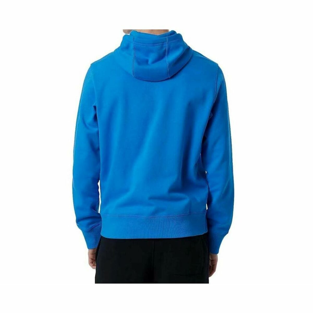 New Balance Herren Zipped Hoodie MJ03558 SBU Blau – Produktansicht 3