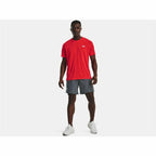 Under Armour Herren Kurzarm T-Shirt Streaker Rot – Produktansicht 8