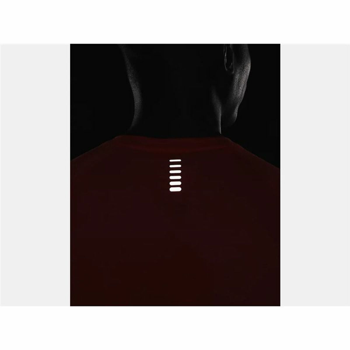 Under Armour Herren Kurzarm T-Shirt Streaker Rot – Produktansicht 6